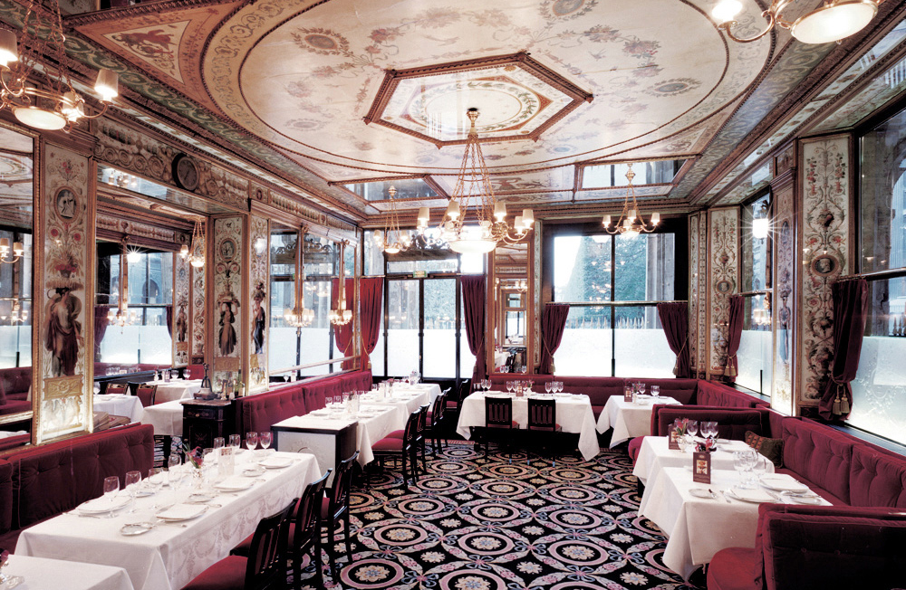 Restaurant Hotel Interiors Luxury Le Grand Vefour Paris, France International