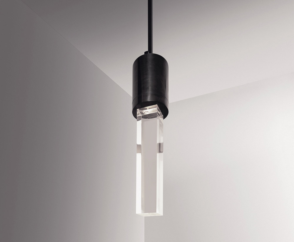 Custom interior design home decor hanging suspension bloc light
