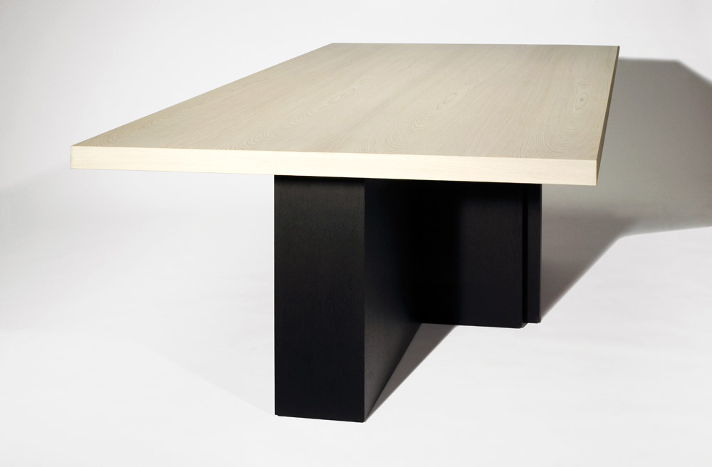 Custom furniture design luxury home decor table la blonde wood table blonde wood